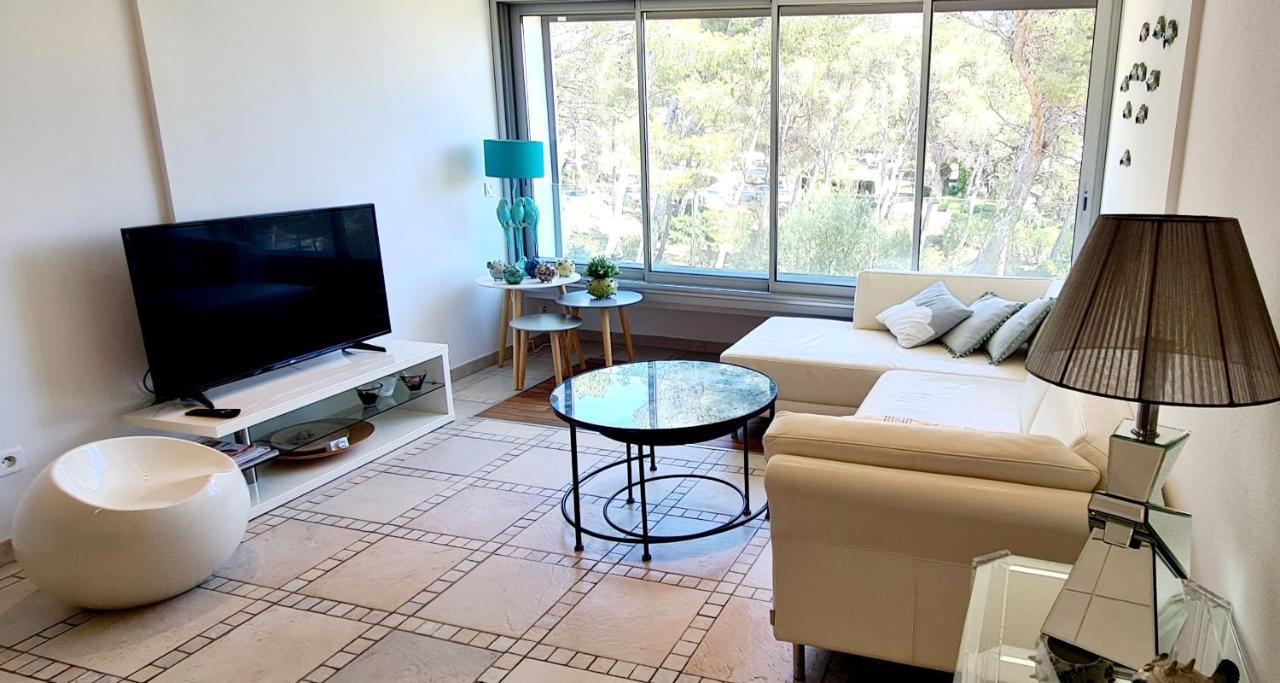 Superbe Appartement Dans Cadre D'Exception - Piscine, Plage Et Tennis Prive Bandol Kültér fotó